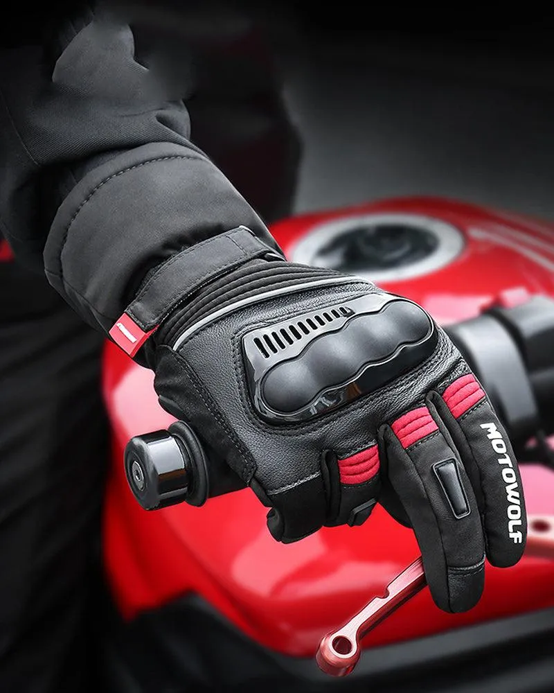 Winter Warm Motorcycle Gloves