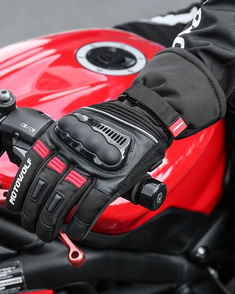 Winter Warm Motorcycle Gloves