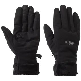 Women`s Fuzzy Sensor Gloves