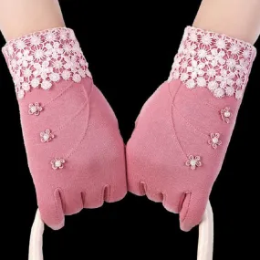 Women's Winter Cashmere Gloves | Touch Screen Gloves