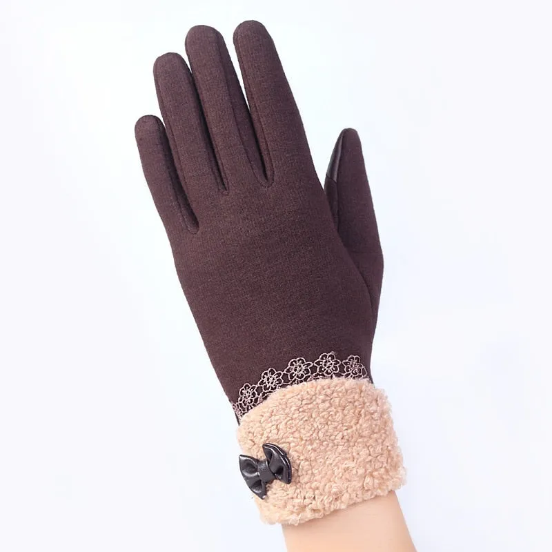 Women's Winter Cashmere Gloves | Touch Screen Gloves