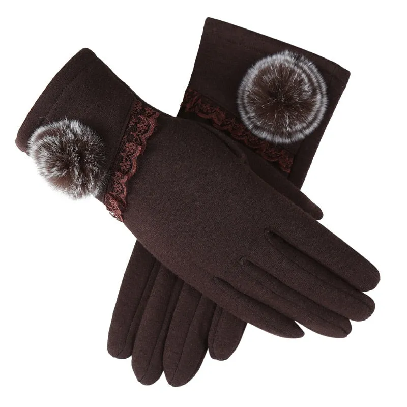 Women's Winter Cashmere Gloves | Touch Screen Gloves