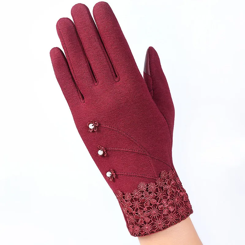 Women's Winter Cashmere Gloves | Touch Screen Gloves