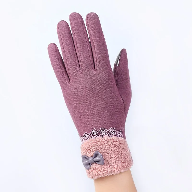 Women's Winter Cashmere Gloves | Touch Screen Gloves