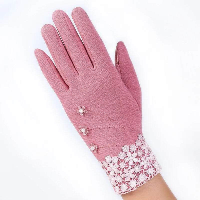 Women's Winter Cashmere Gloves | Touch Screen Gloves