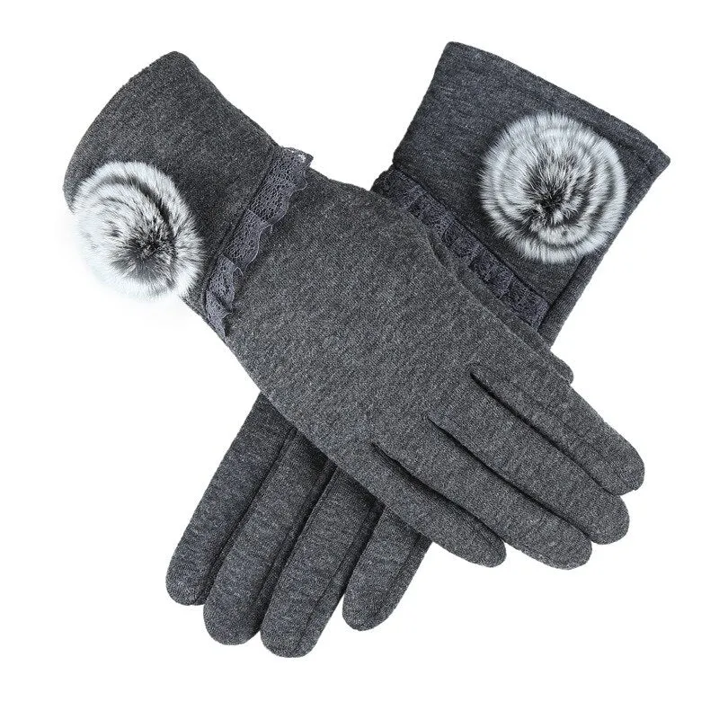 Women's Winter Cashmere Gloves | Touch Screen Gloves