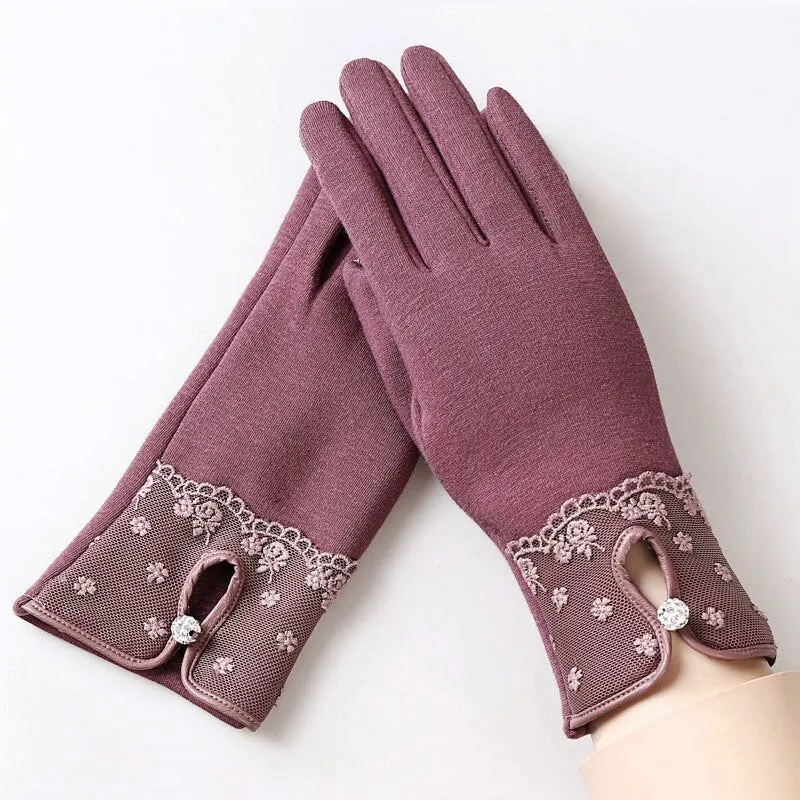 Women's Winter Cashmere Gloves | Touch Screen Gloves