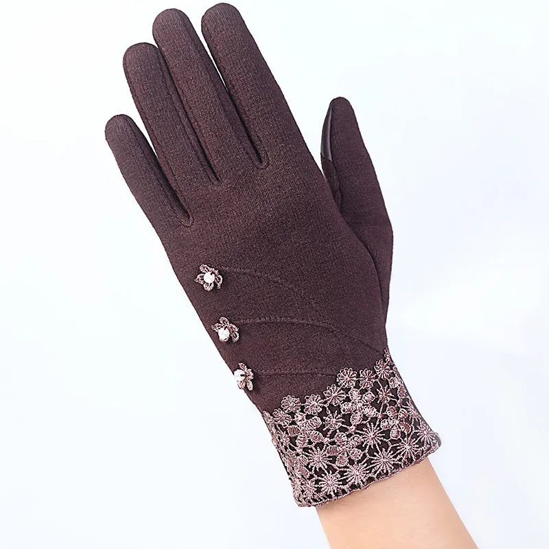 Women's Winter Cashmere Gloves | Touch Screen Gloves