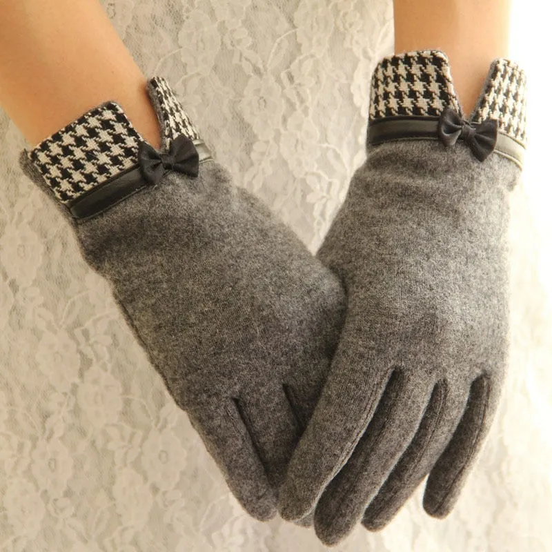 Women's Winter Wool Gloves | Touch Screen Gloves