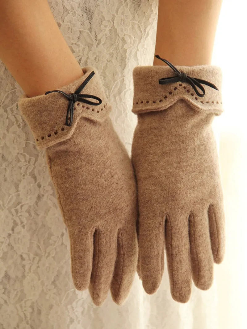 Women's Winter Wool Gloves | Touch Screen Gloves