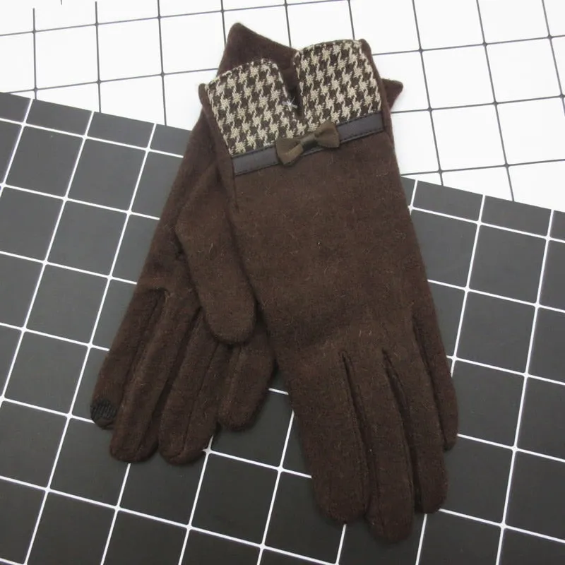 Women's Winter Wool Gloves | Touch Screen Gloves