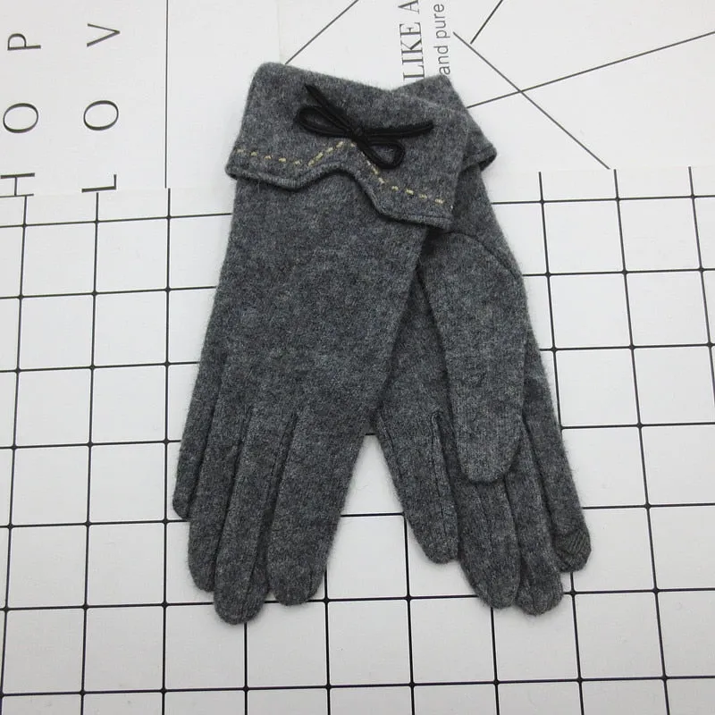 Women's Winter Wool Gloves | Touch Screen Gloves