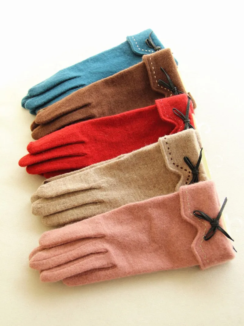 Women's Winter Wool Gloves | Touch Screen Gloves