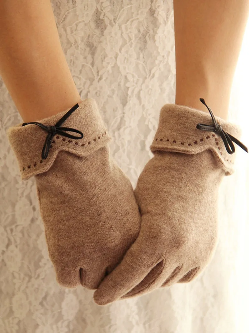 Women's Winter Wool Gloves | Touch Screen Gloves