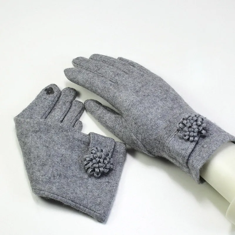 Women's Winter Wool Gloves | Touch Screen Gloves